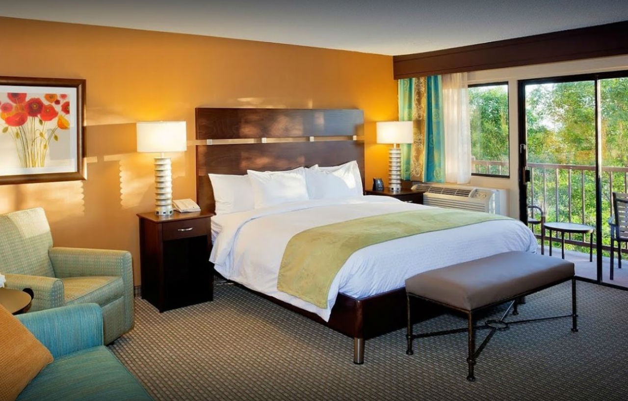 Doubletree By Hilton Santa Fe Hotel Bagian luar foto